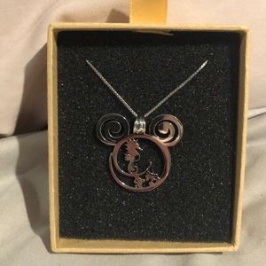 Disney and beach lovers necklace